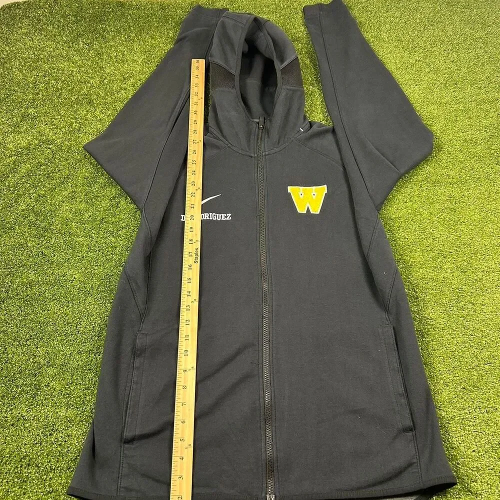 Nike Men's Black and Grey Hoodie
